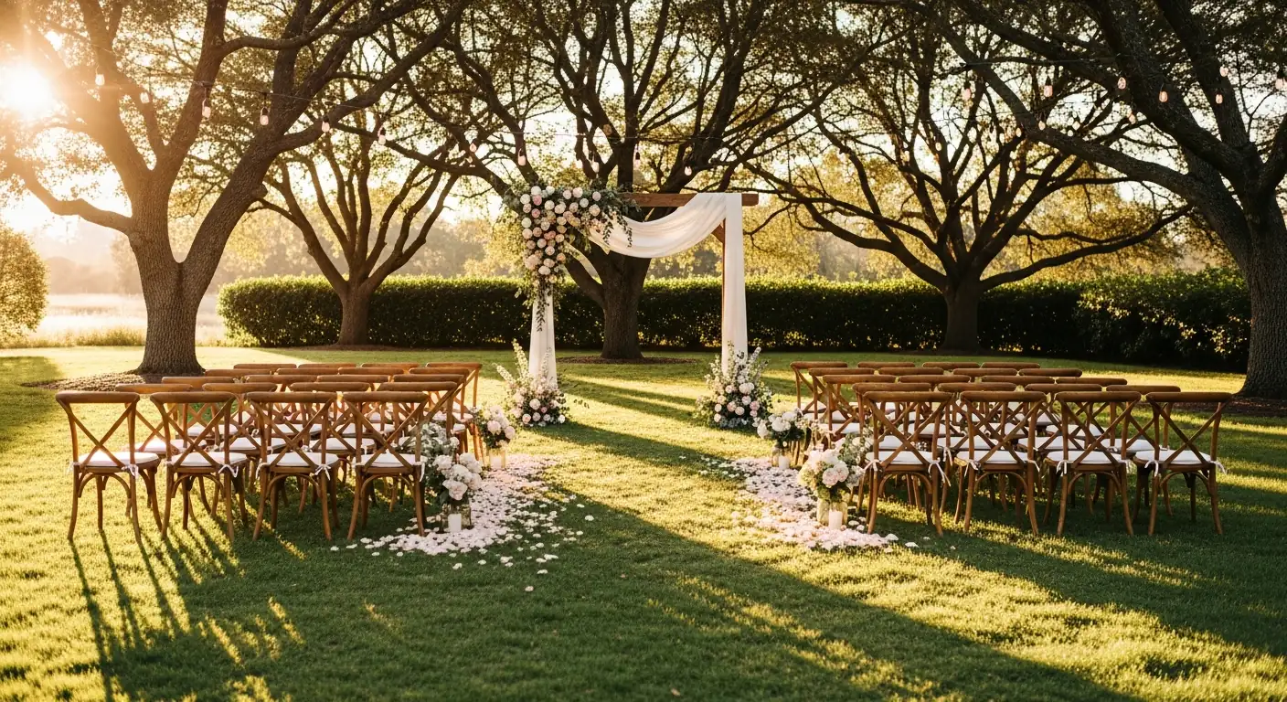 A Brunchie wedding hangout open in a browser, showing the schedule, guest list, and shuttle details on one shareable page.